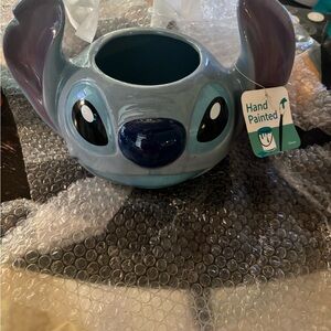 Disney Stitch Blue and Purple Planter